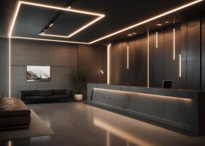 Forro drywall com led: efeito decorativo e iluminação funcional